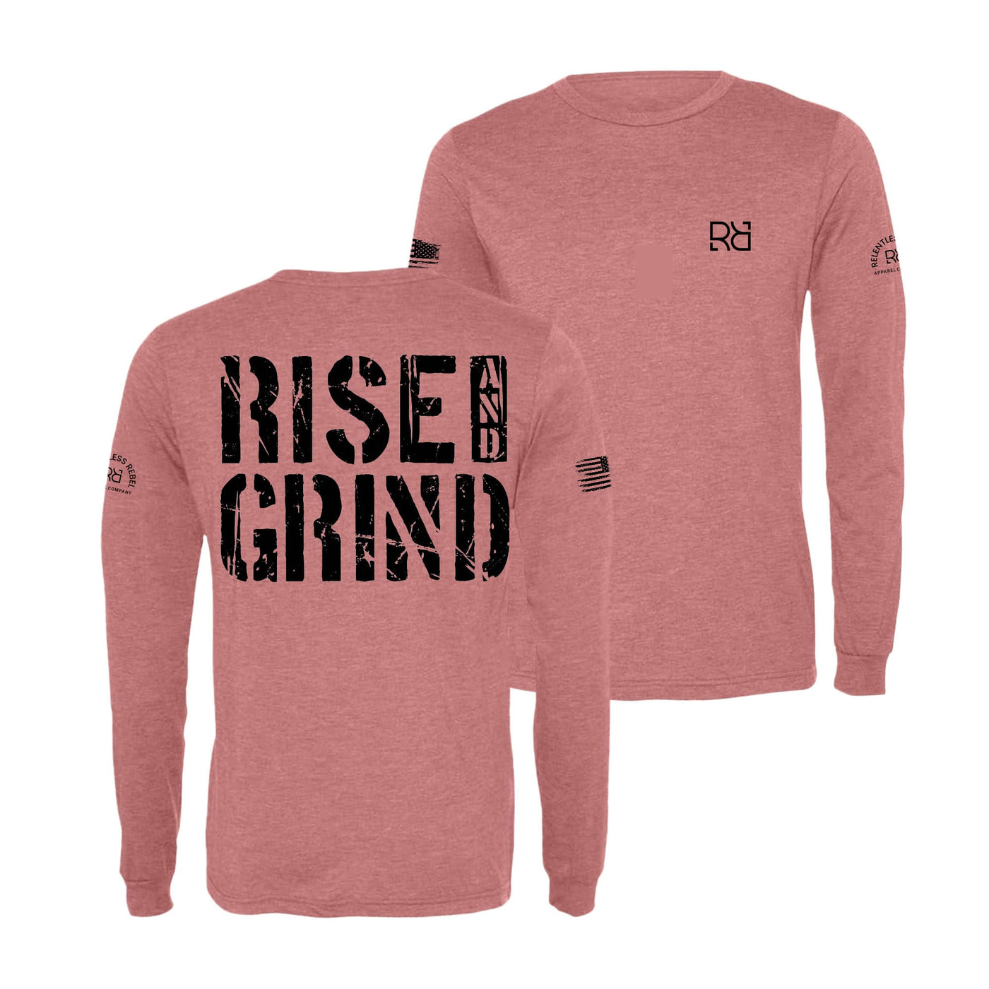 Mauve Rise and Grind Long Sleeve Shirt