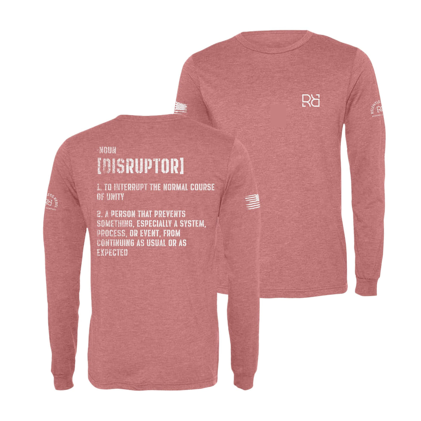 Mauve The Disruptor Men's Long Sleeve