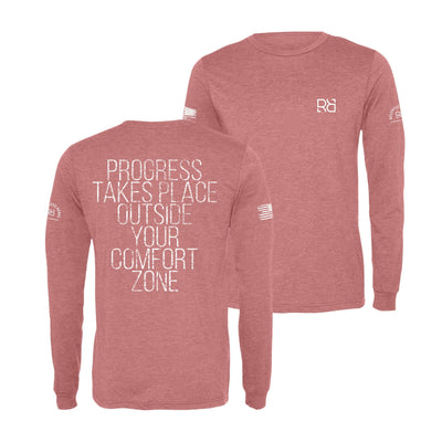 Mauve Progress Takes Place... Men's Long Sleeve