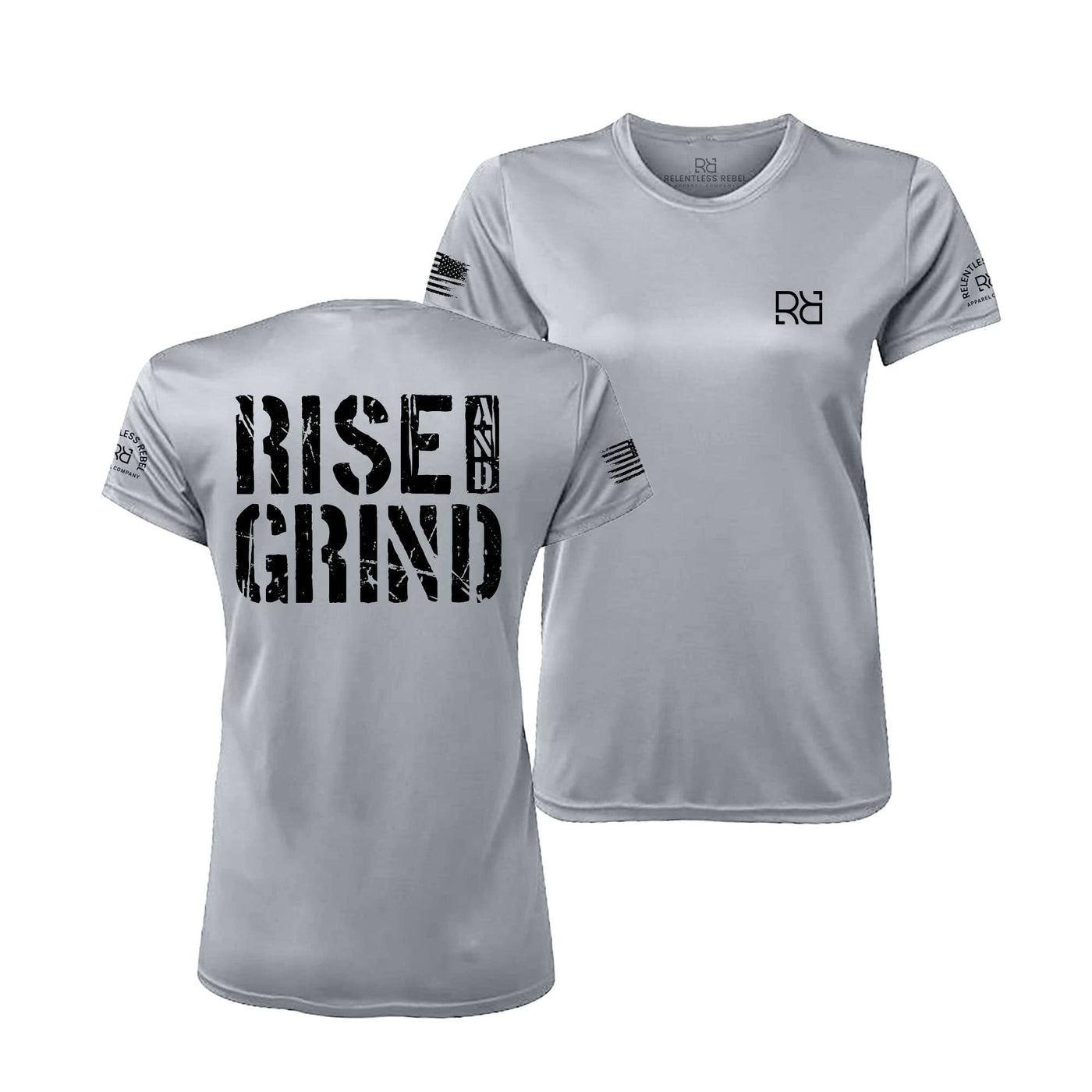 Medium Grey Rise and Grind Women's Dry Fit