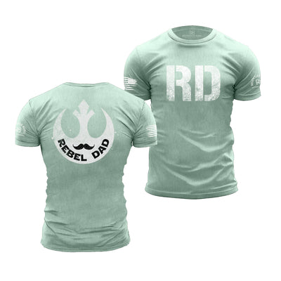 Mint Men's Rebel Dad Back Design Tee