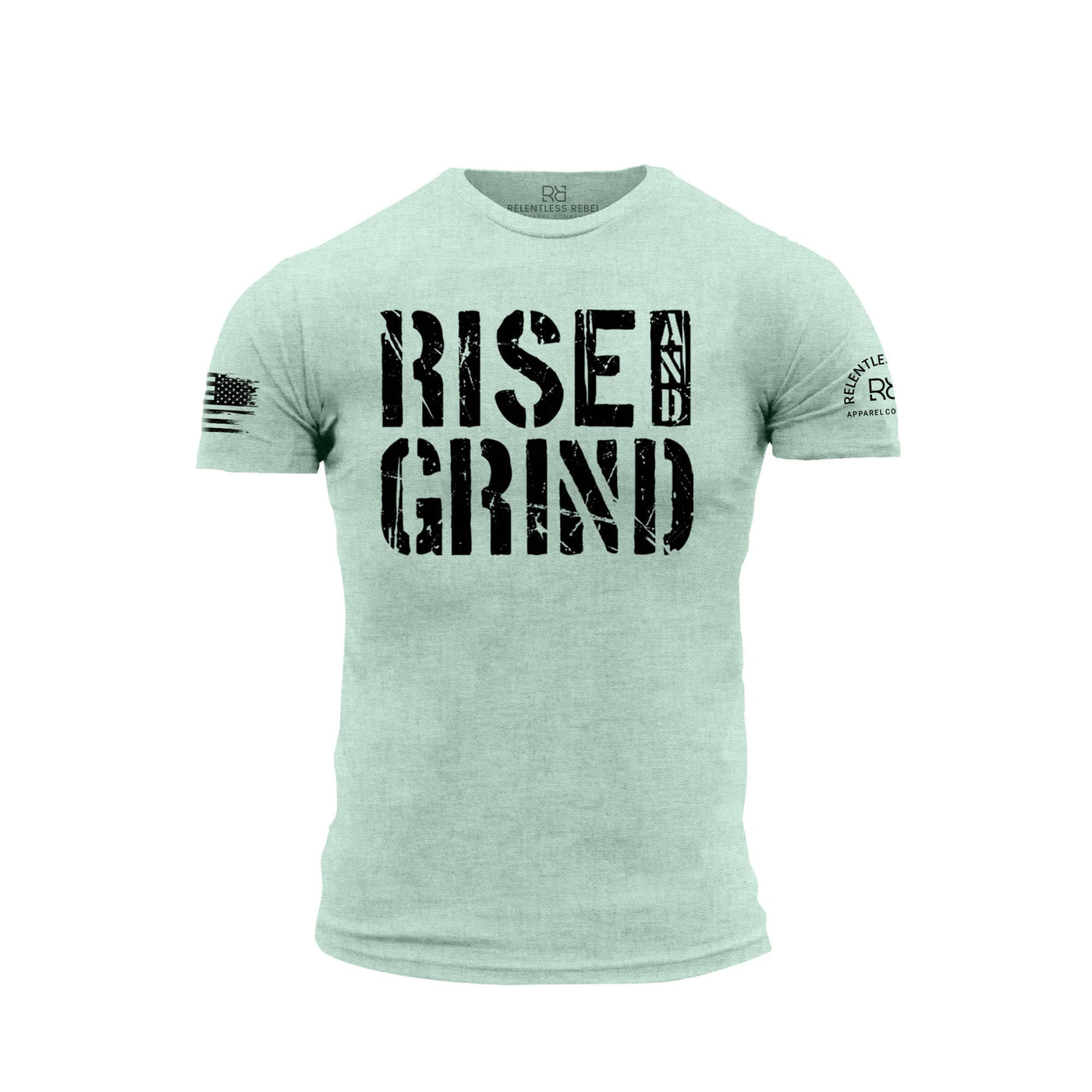 Mint Rise and Grind Men's Tee