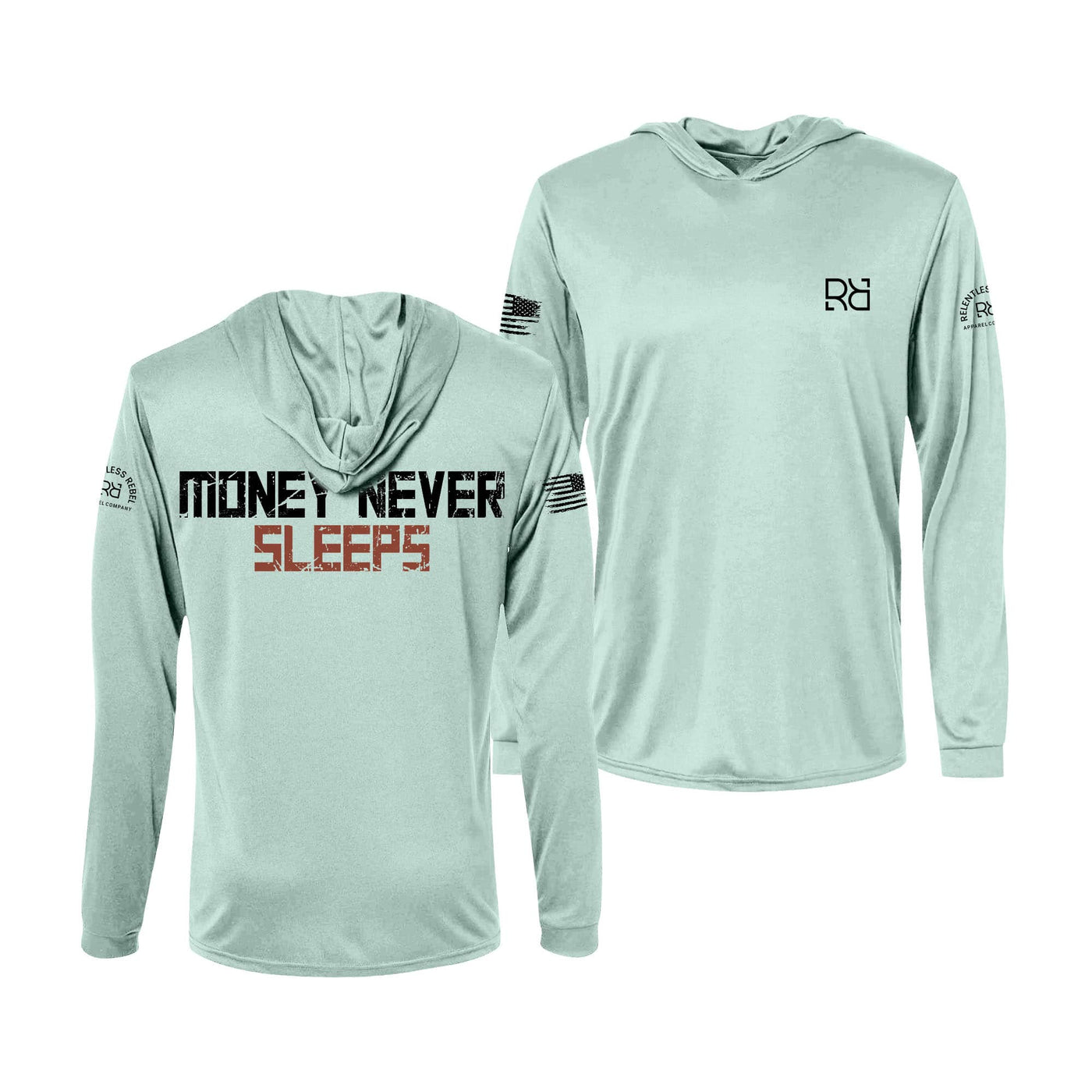 Mint Money Never Sleeps Men's Dri Fit