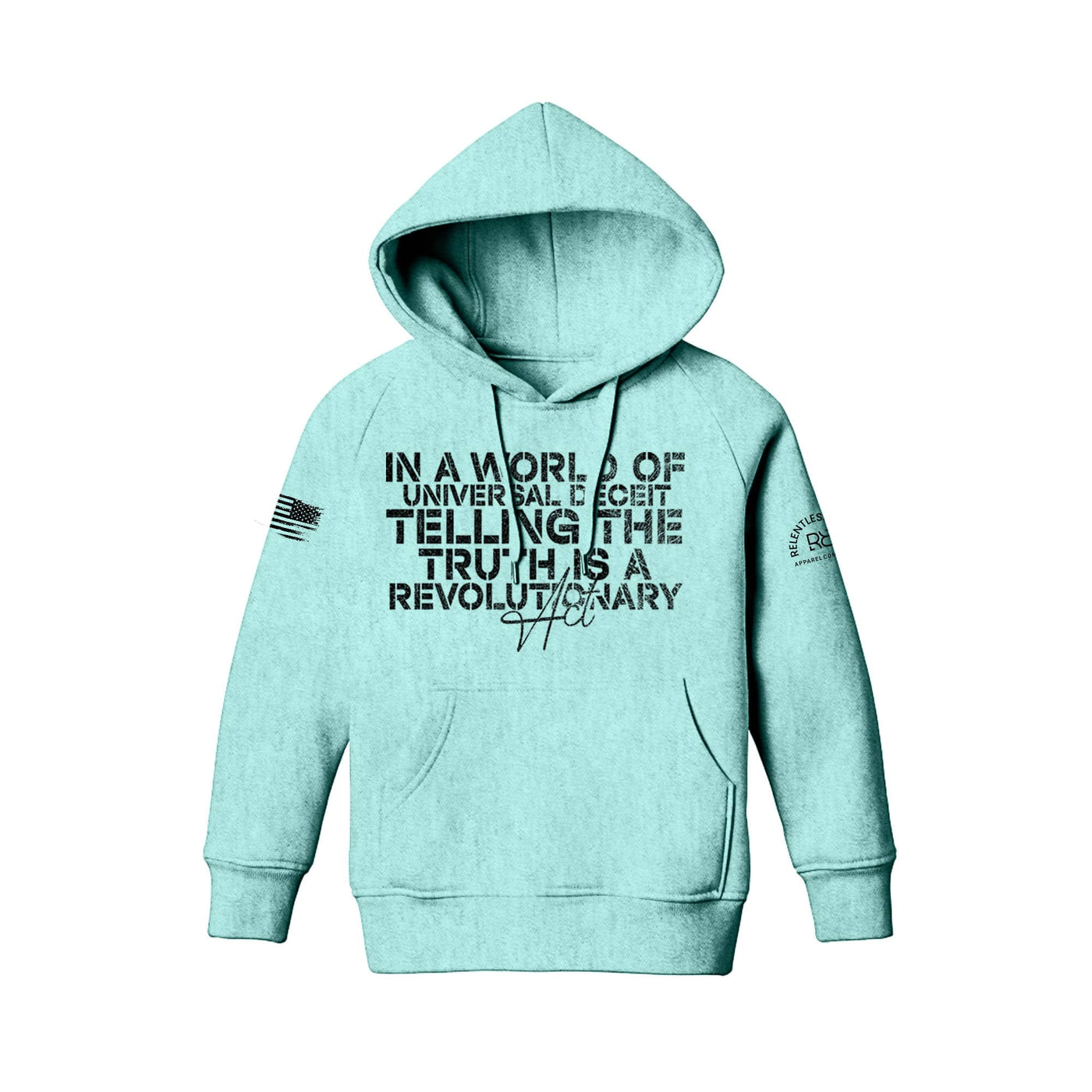 Mint In A World of Universal Deceit Youth Hoodie
