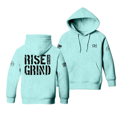 Mint Rise and Grind Youth Hoodie