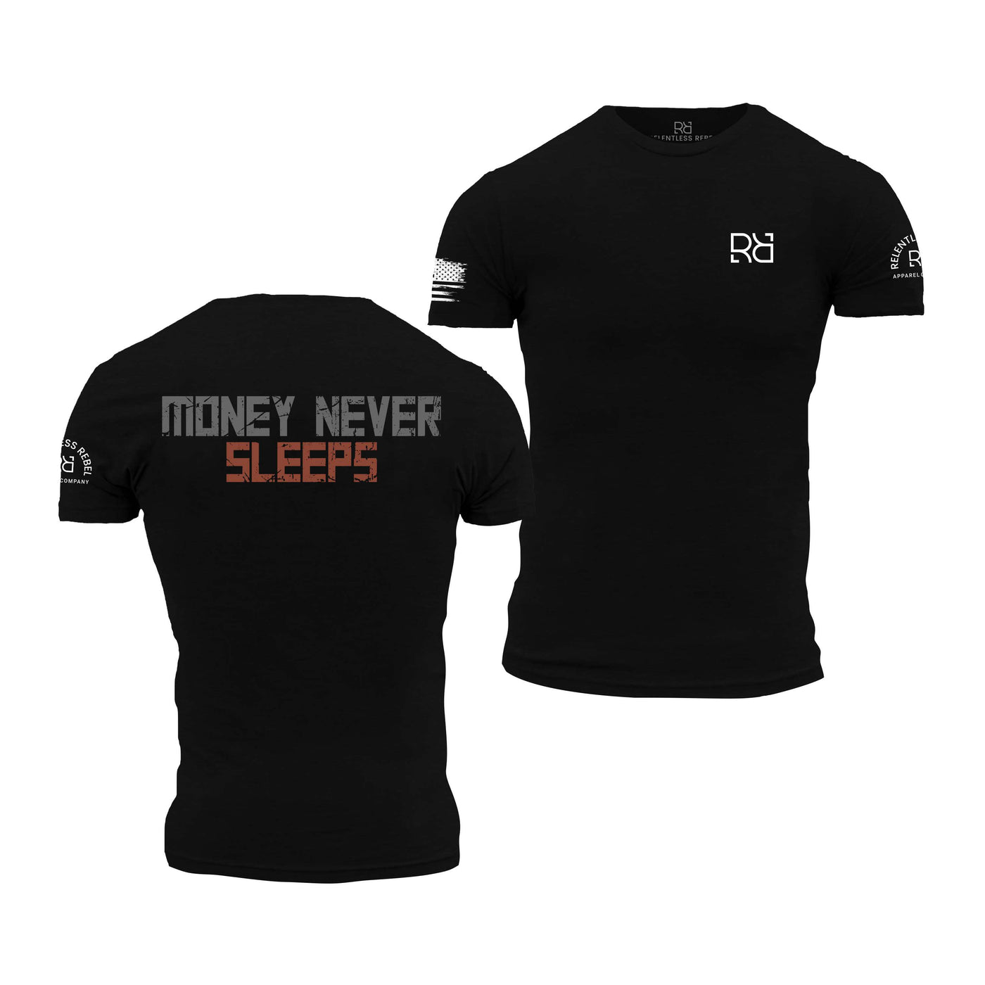 Money Never Sleeps | Tee and Hoodie | Men's Bundle