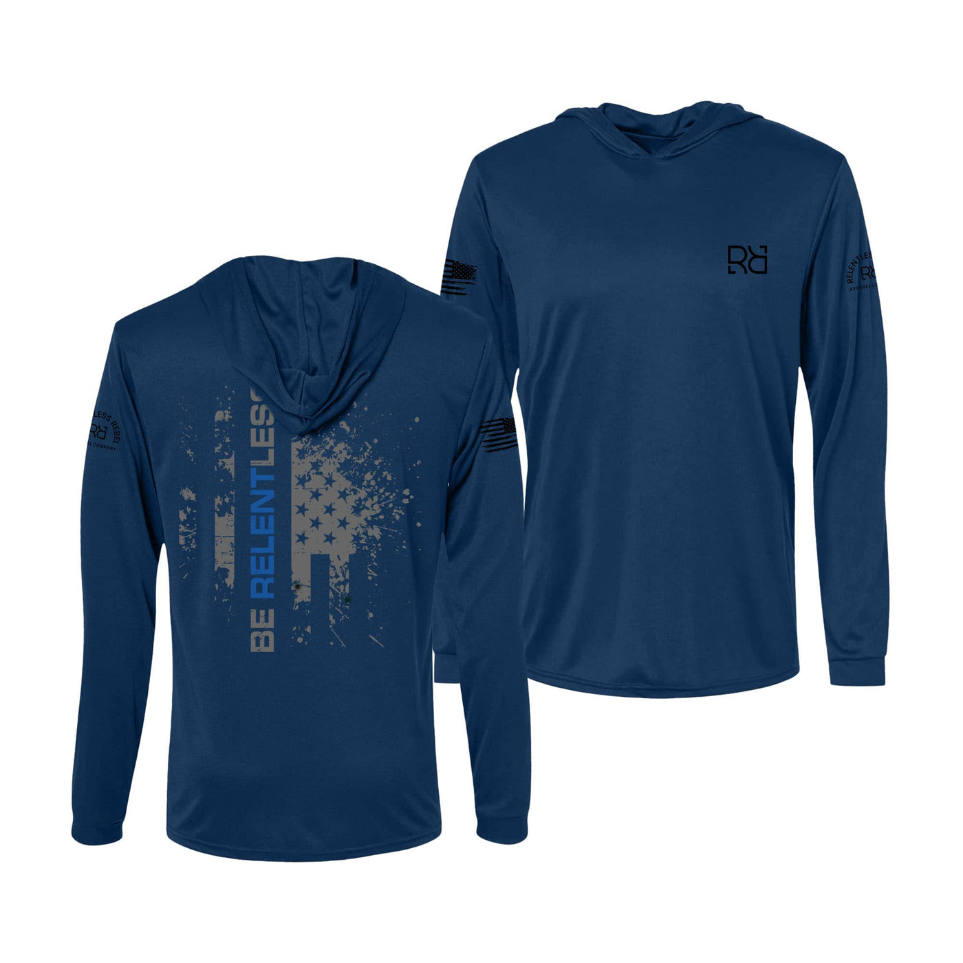 Navy Be Relentless Law Enforcement Edition Men's Dri Fit