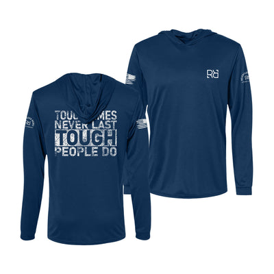 Navy Tough Times Never Last... Men's Long Sleeve Dry Fit