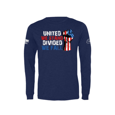 Navy United We Stand Men's Long Sleeve Tee