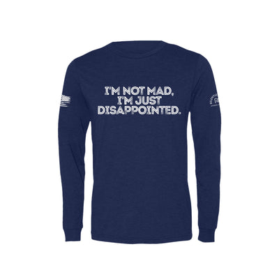 Navy I'm Not Mad Men's Long Sleeve