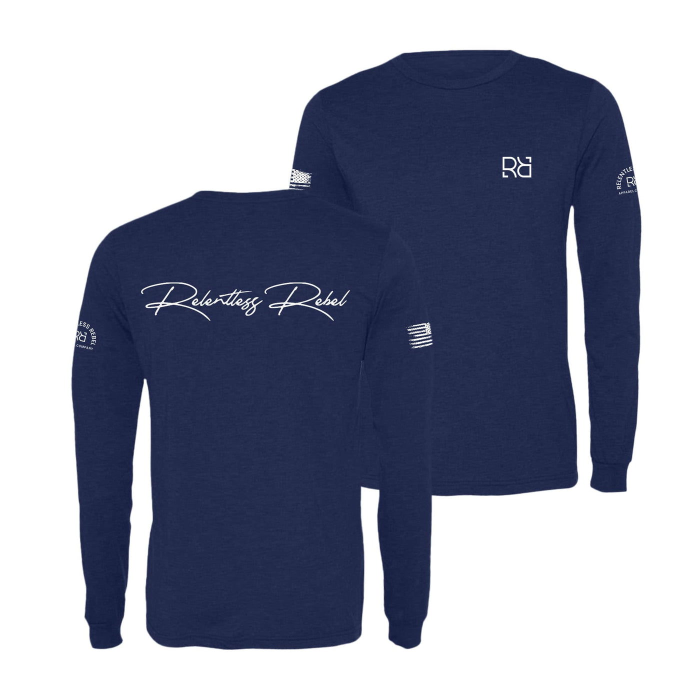 Navy Relentless Rebel Men's Long Sleeve