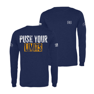 Navy Push Your Limits Men's Long Sleeve