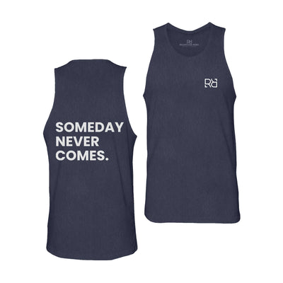 Navy Someday Never Comes Men's Tank