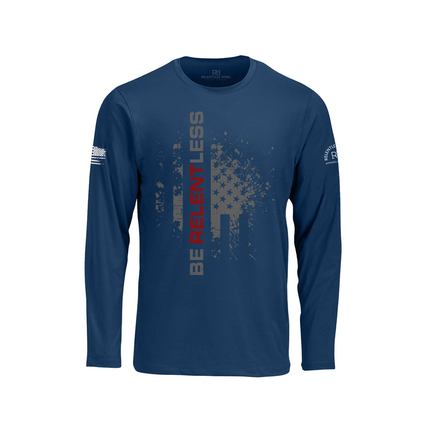 Relentless R Be Relentless | R | Front | Women's Dry Fit Long Sleeve | UPF50 ...