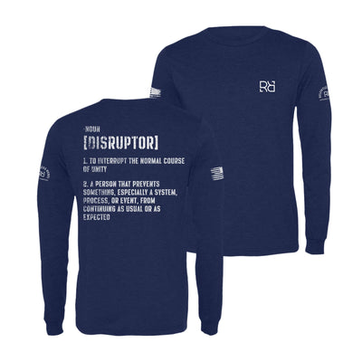 Navy The Disruptor Men's Long Sleeve