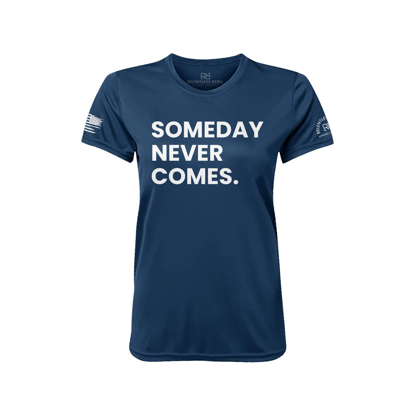 Navy Someday Never Comes Women's Dry Fit