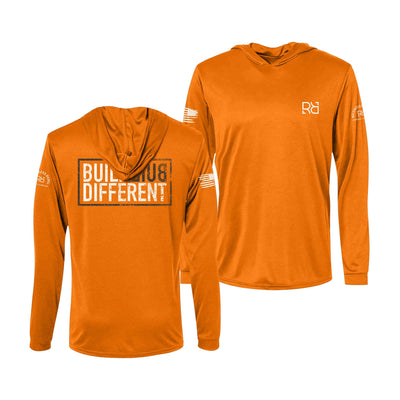 Built Different | Men's Dry Fit Hooded Long Sleeve | UPF50