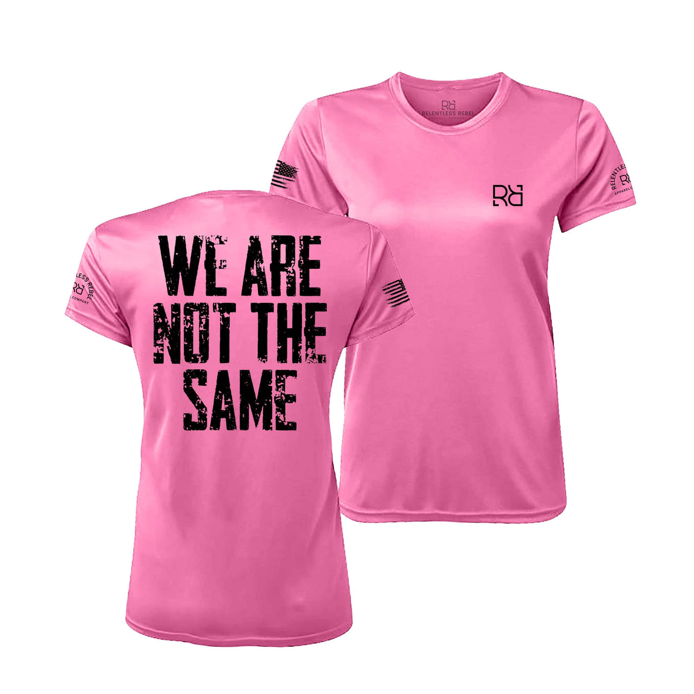 Neon Pink We Are Not the Same Women's Dry Fit