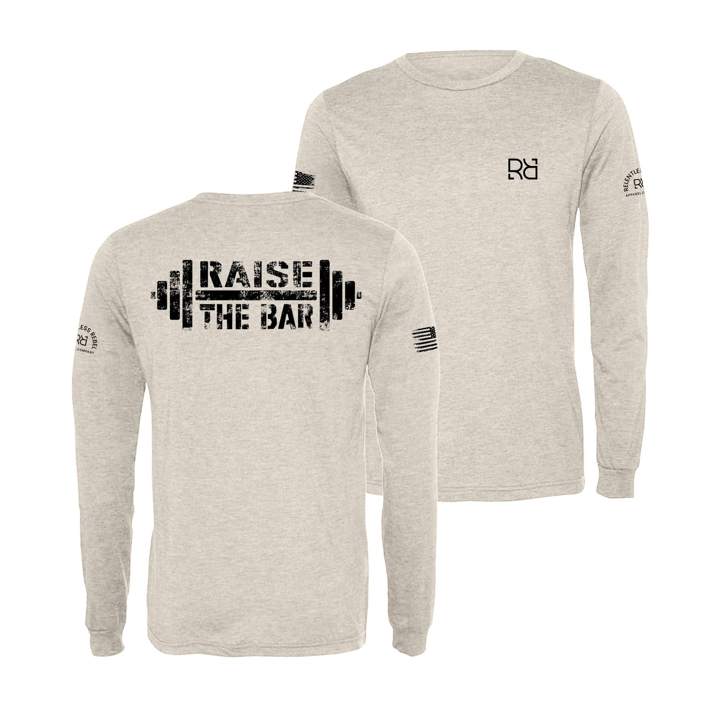 Oatmeal Raise the Bar Long Sleeve Shirt