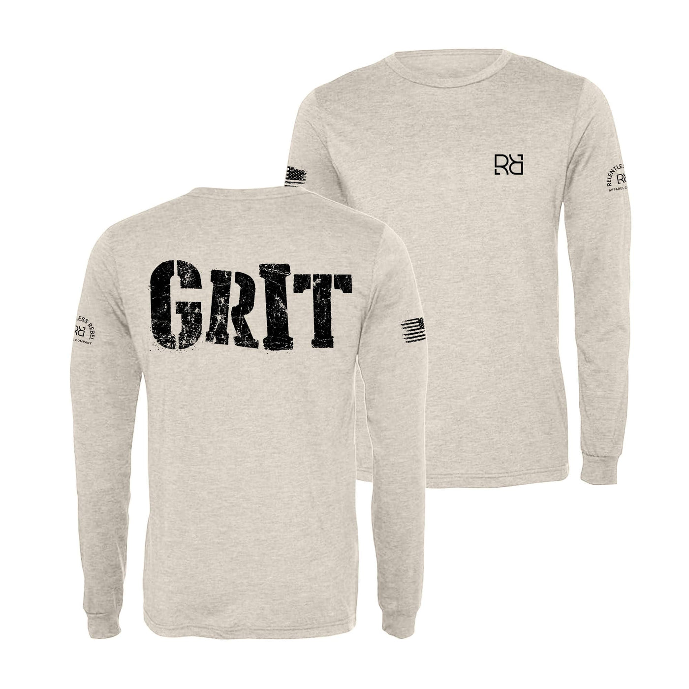 Oatmeal GRIT Long Sleeve Shirt