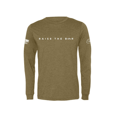 Olive Raise the Bar Men's Long Sleeve