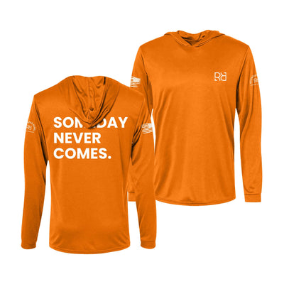 Orange Someday Never Comes Men's Dry Fit