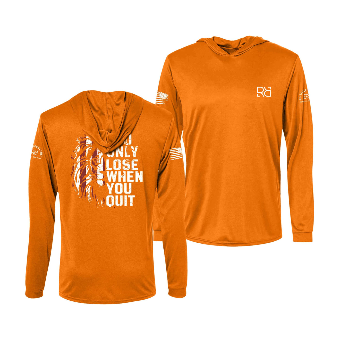 Orange You Only Lose When You Quit Men's Dri Fit