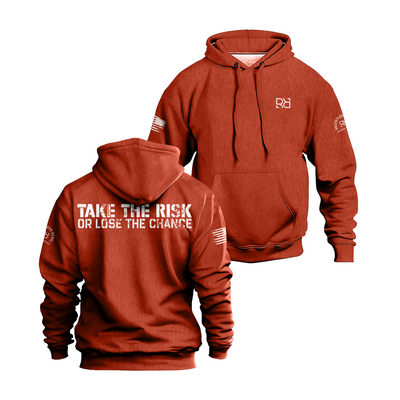 Paprika Take the Risk or Lose the Chance Men's Hoodie