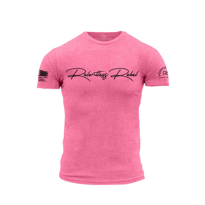 Charity Pink Relentless Rebel Men's Tee