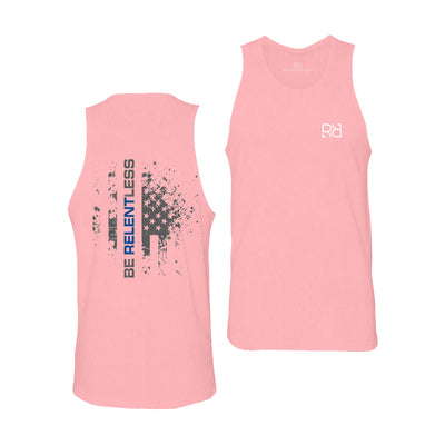 Pink Be Relentless Law Enforcement Edition Men's Tank Top