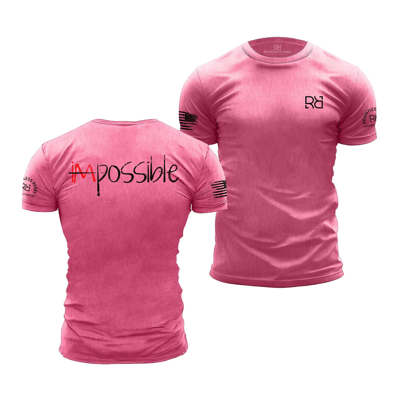Pink Possible Possible | Premium Men's Tee – Relentless Rebel Apparel