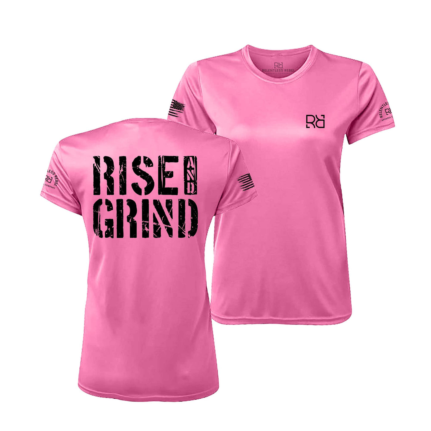 Pink Rise and Grind Women's Dry Fit