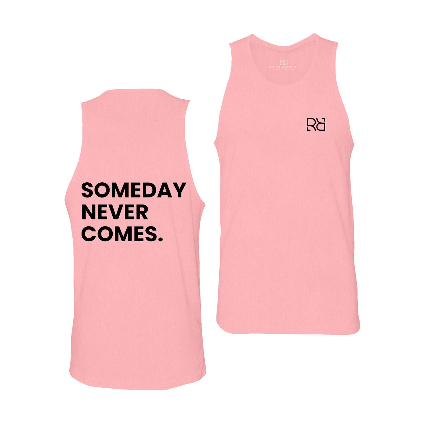 Pink Someday Never Comes Men's Tank