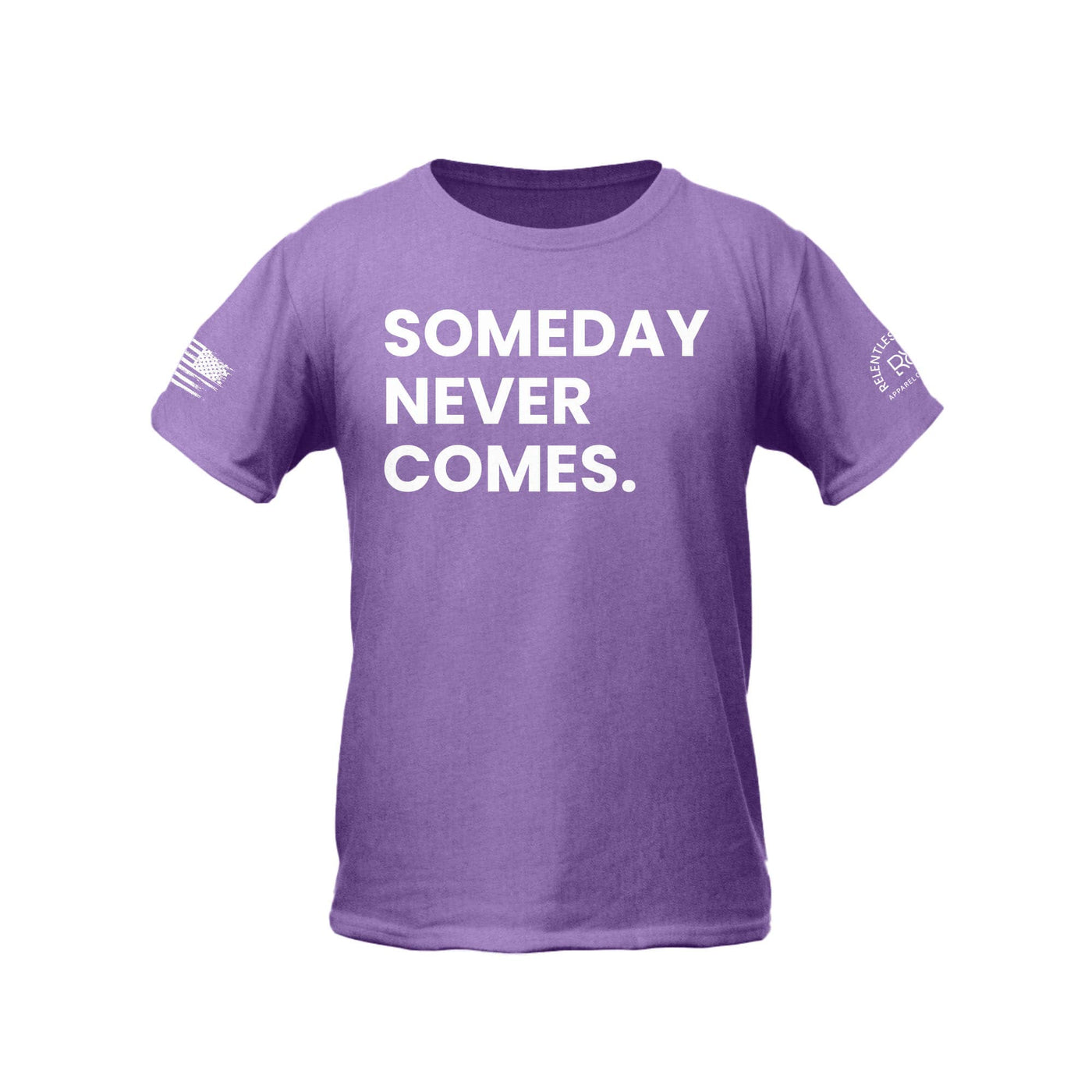 Purple Someday Never Comes Youth Tee