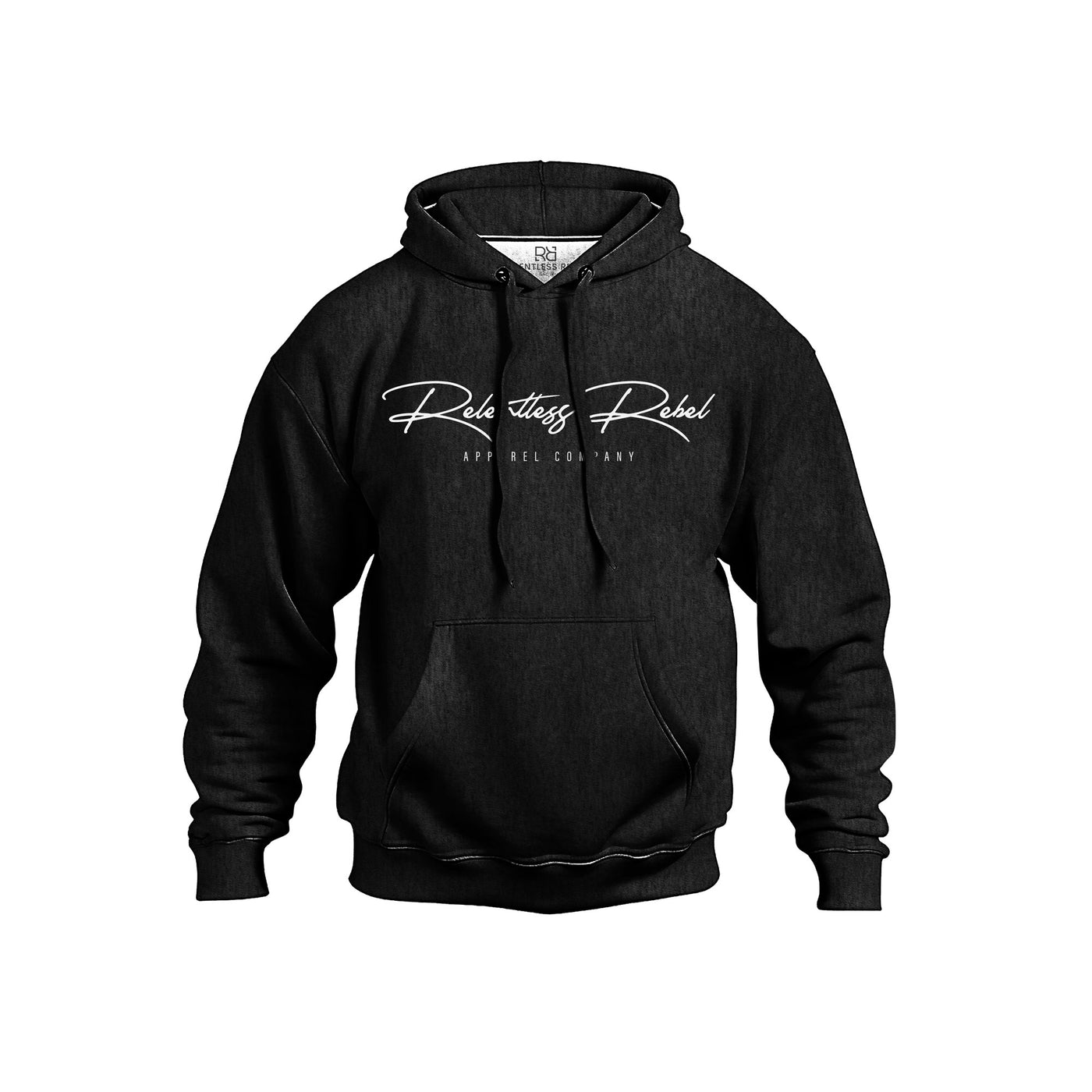 Relentless Rebel Apparel | Subtle Black | Front | Men's Hoodie