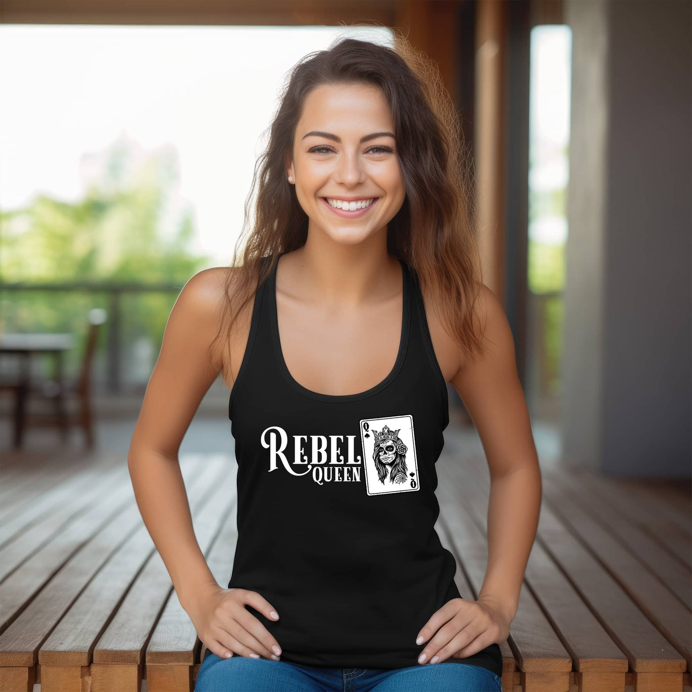 Rebel Queen | Women's Racerback Tank Top