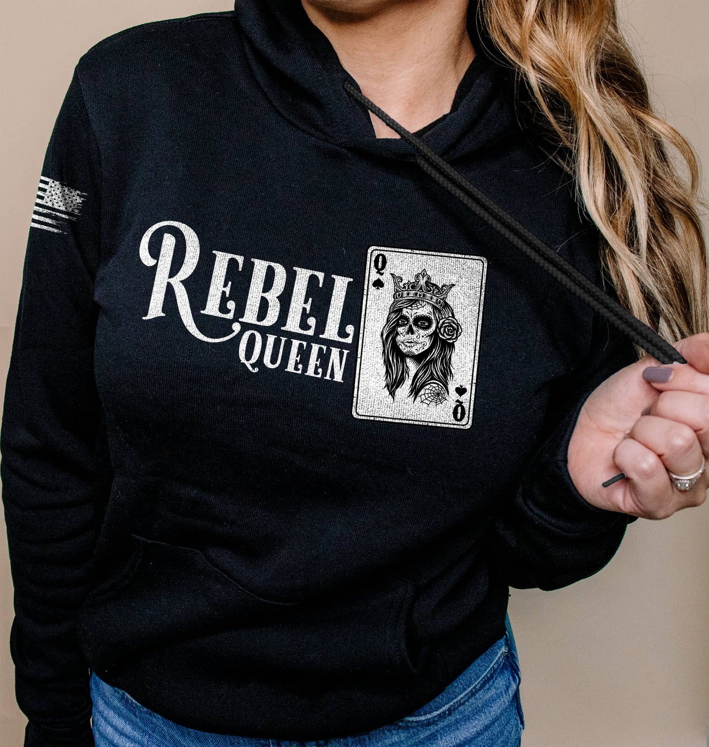 Black Rebel Queen Women's Hoodie