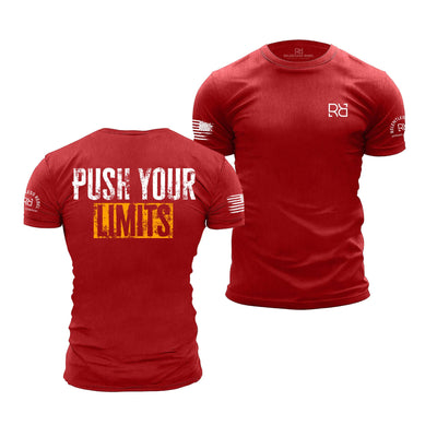 Rebel Red Push Your Limits | Premium Men's Tee