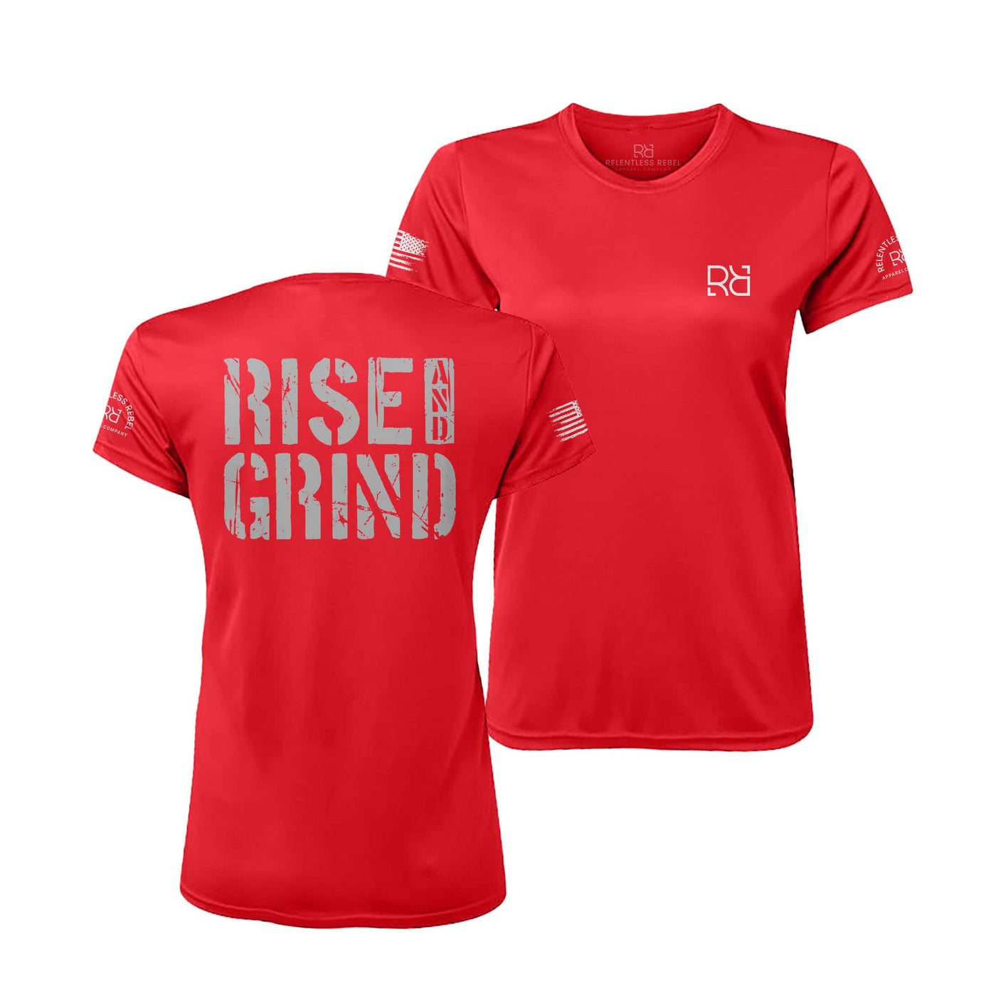 Red Rise and Grind Women's Dry Fit