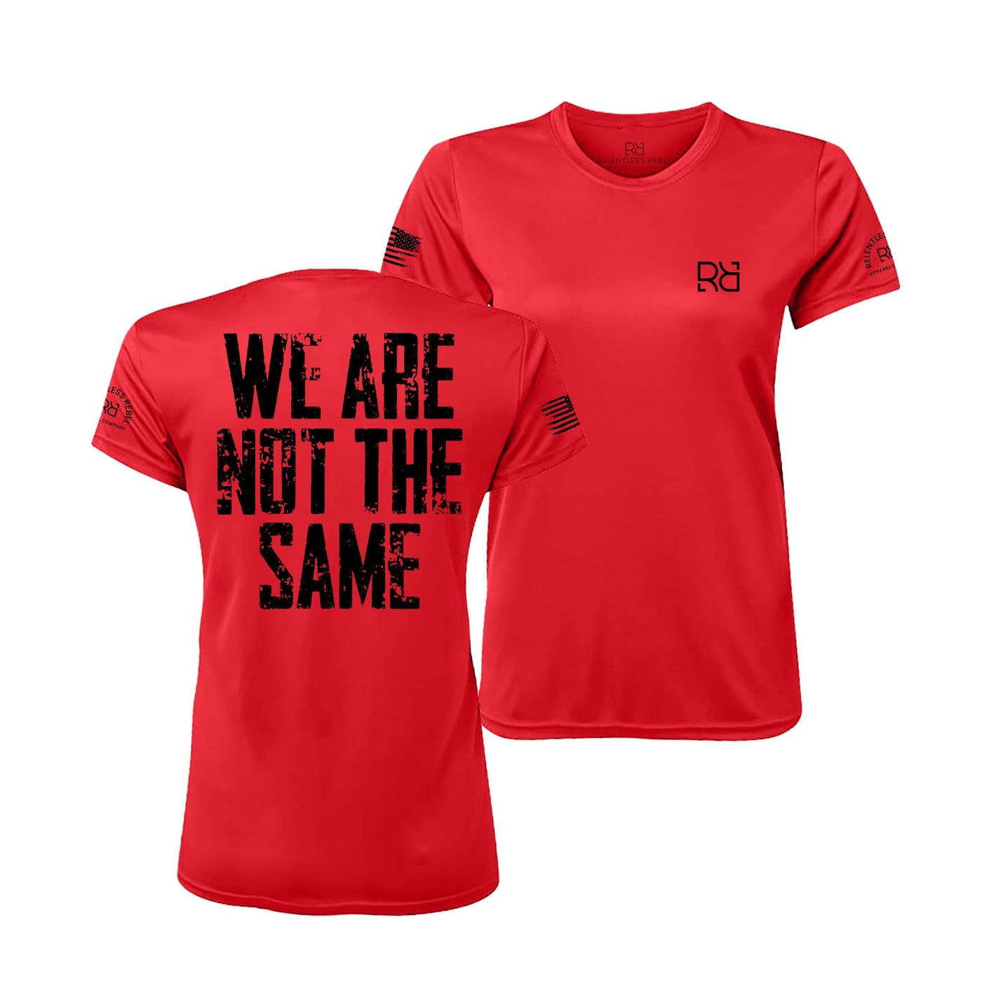 Red We Are Not the Same Women's Dry Fit