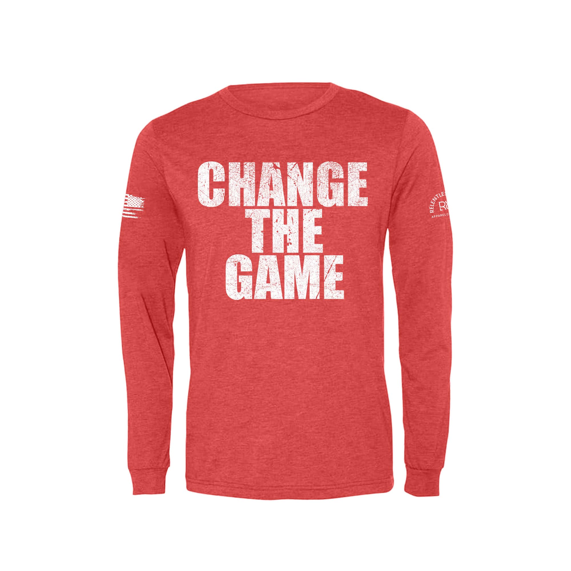 Change the Game | Front | Women's Triblend Long Sleeve – Relentless ...