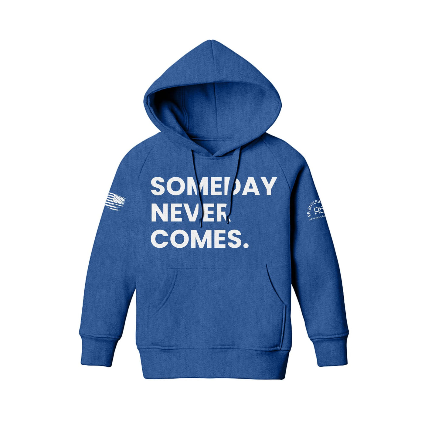 Royal Heather Someday Never Comes Youth Hoodie