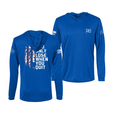 Royal You Only Lose When You Quit Men's Dri Fit