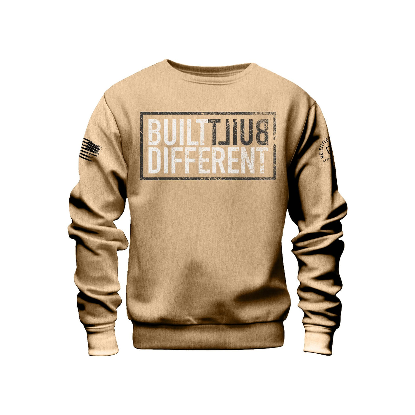 Built Different | Front | Crew Neck Sweatshirt