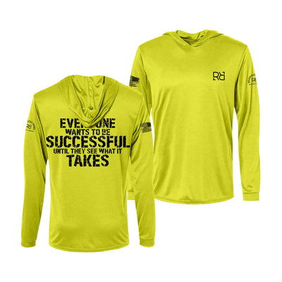 Safety Green Everyone Wants to be Successful Men's Dri Fit