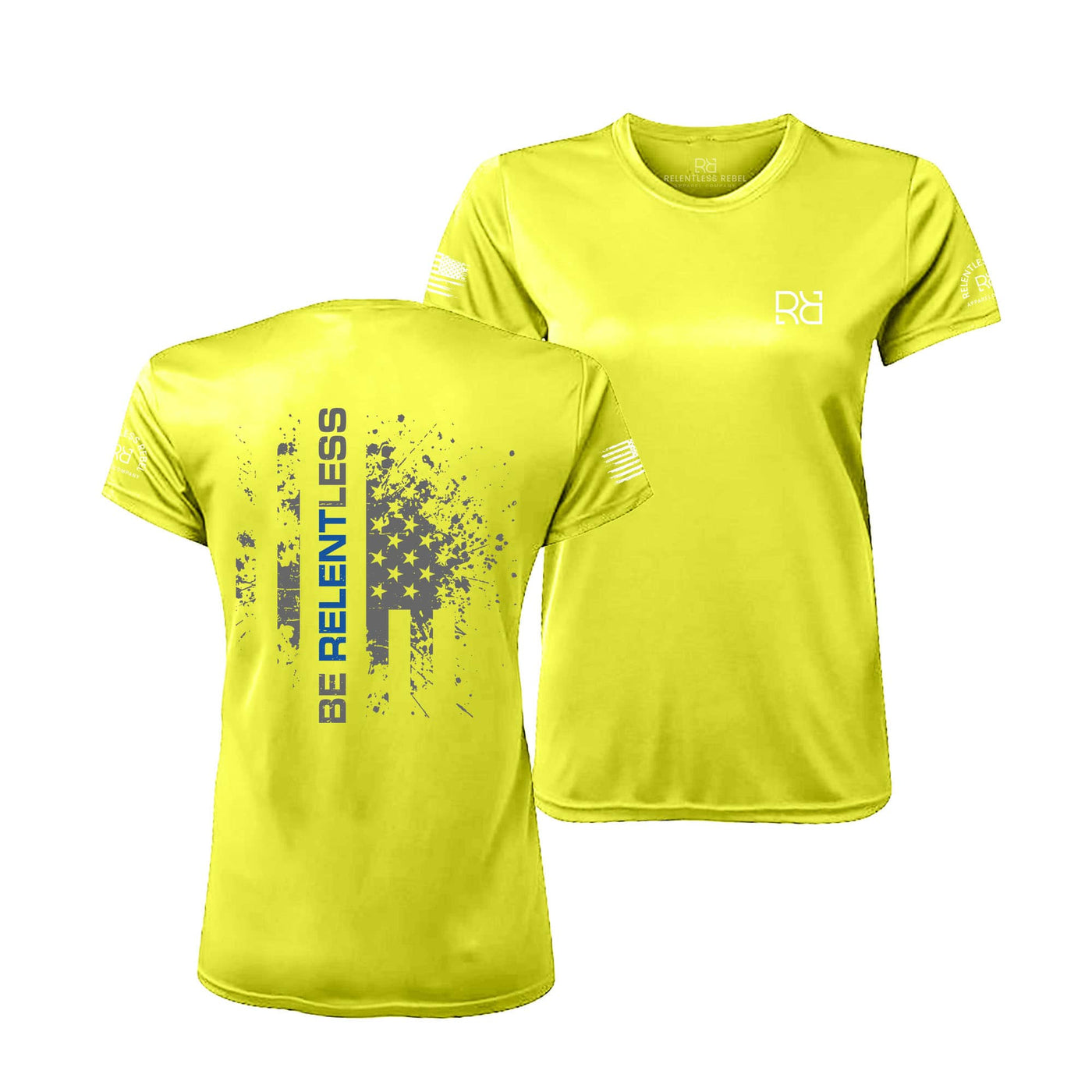 Safety Green Be Relentless Law Enforcement Edition Women's Dri Fit