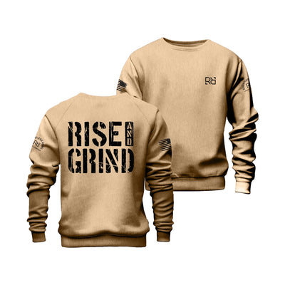 Sandstone Rise and Grind Crew Neck Sweatshirt