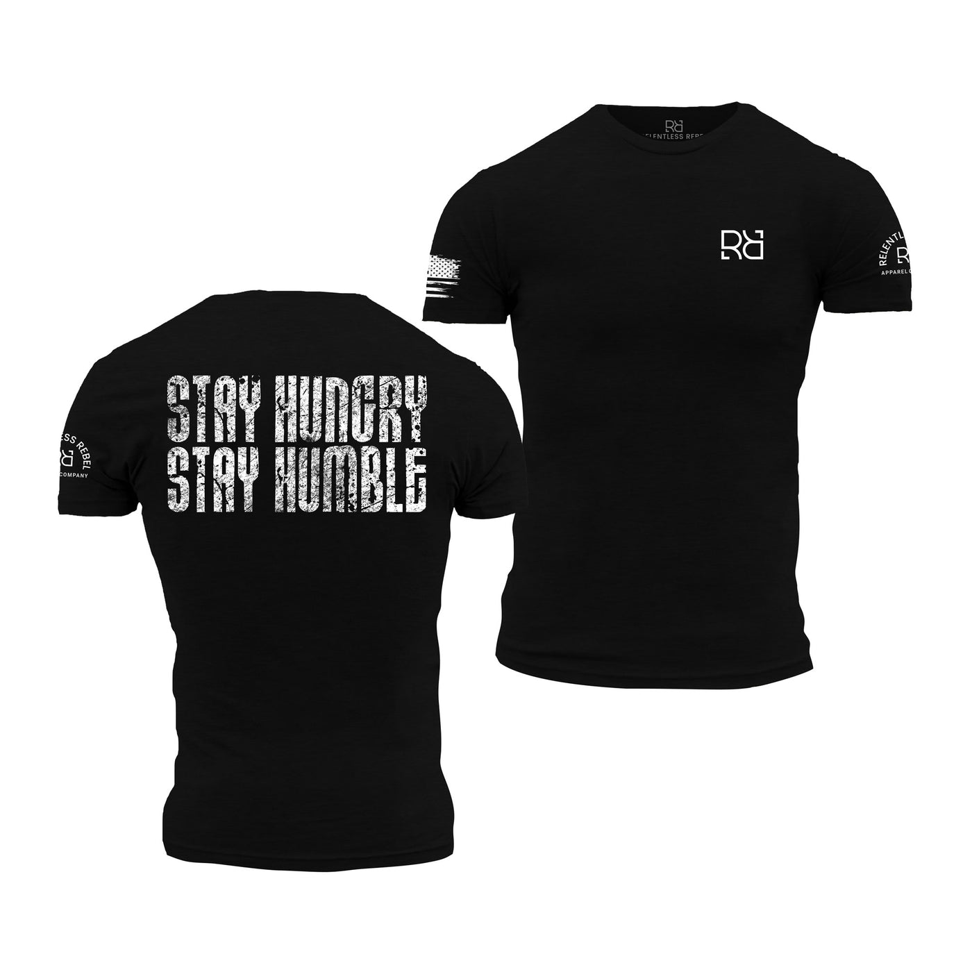 Stay Hungry Stay Humble | Red | Premium Men's Tee