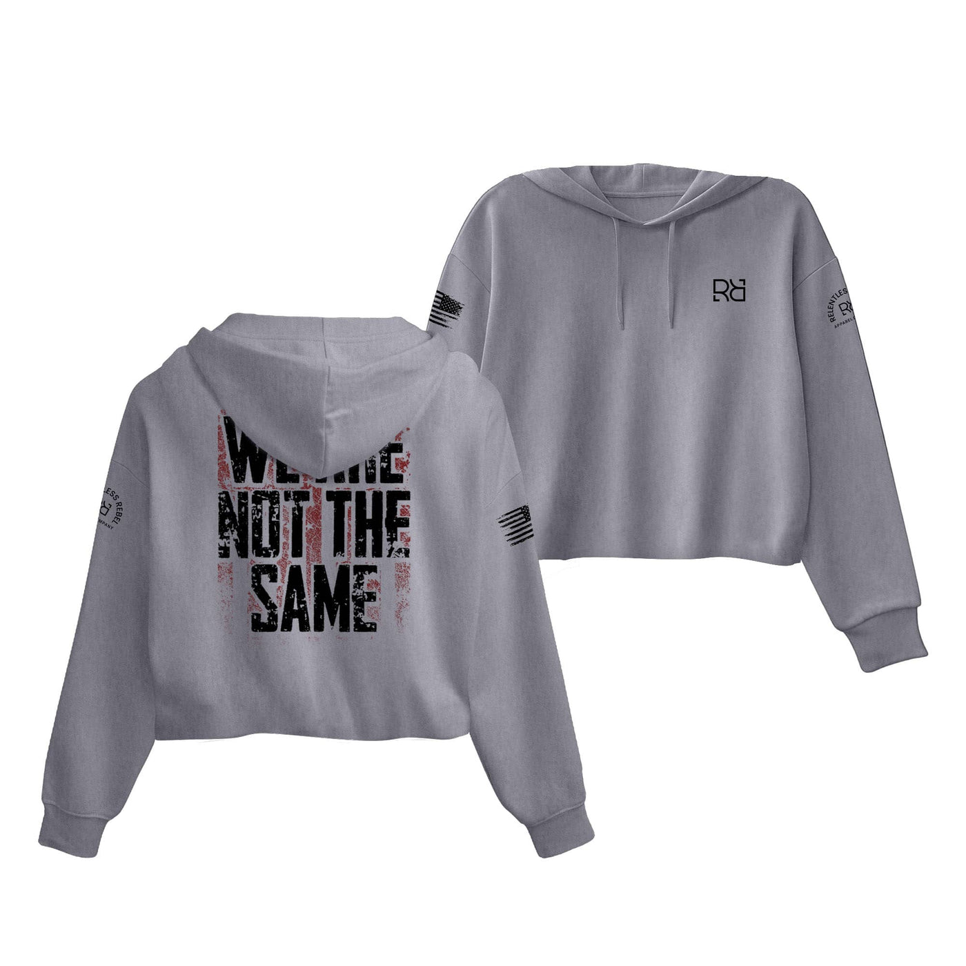 Storm We Are Not The Same Women's Cropped Hoodie