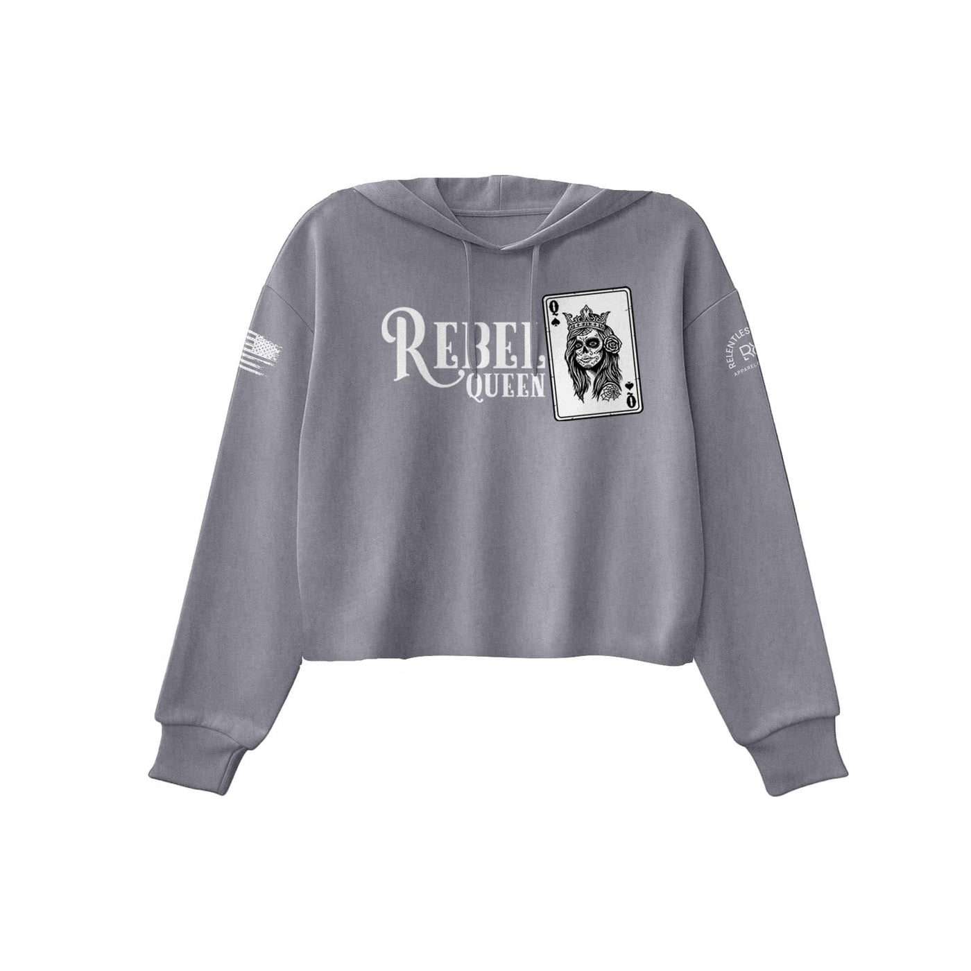 Storm Rebel Queen Women's Cropped Hoodie